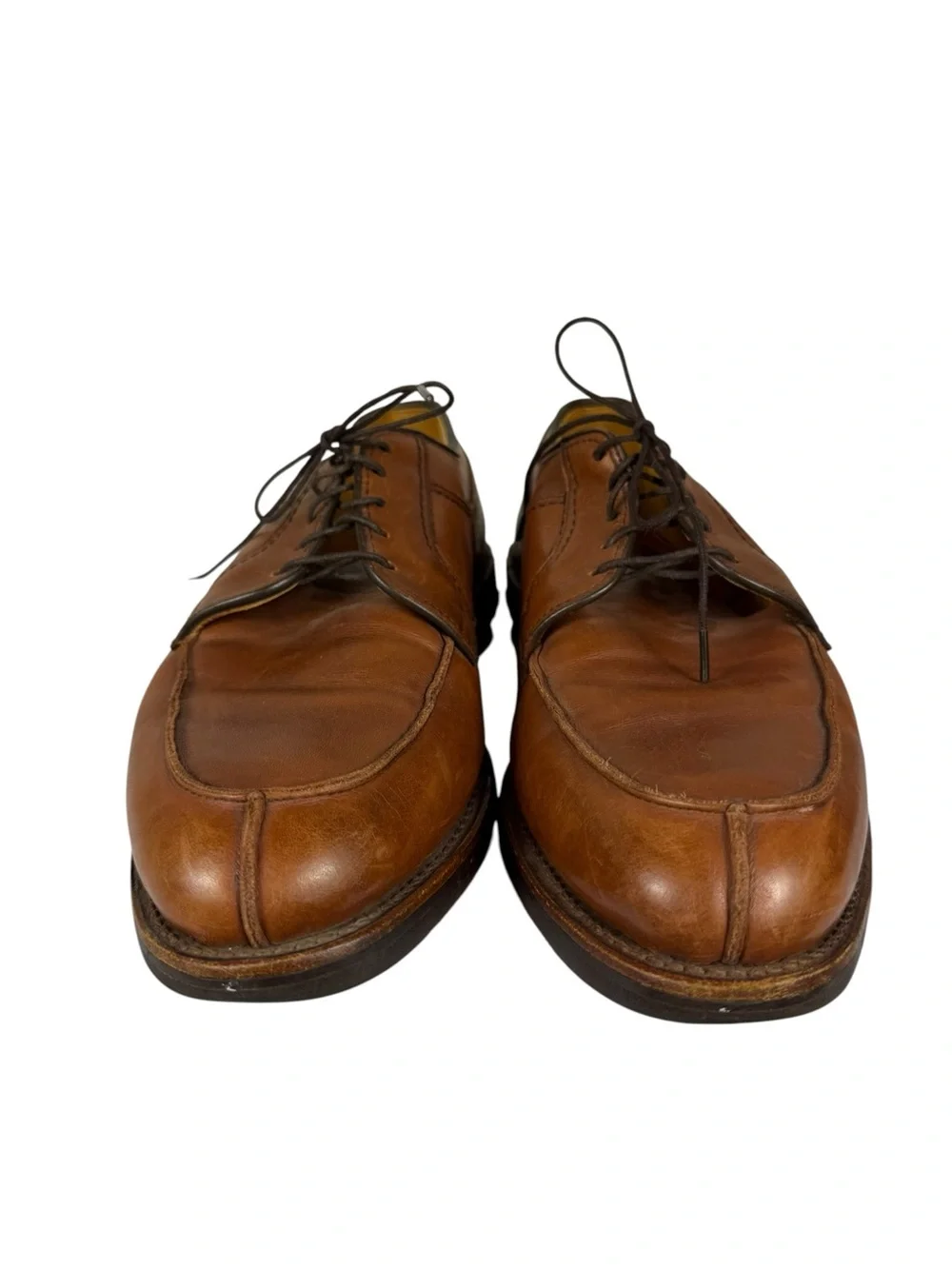 Allen Edmonds Stockbridge Lace Up Split Toe Leather Oxford Comfort Shoes 11.5 B